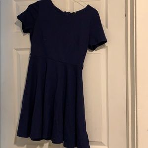 Navy blue T-shirt dress
